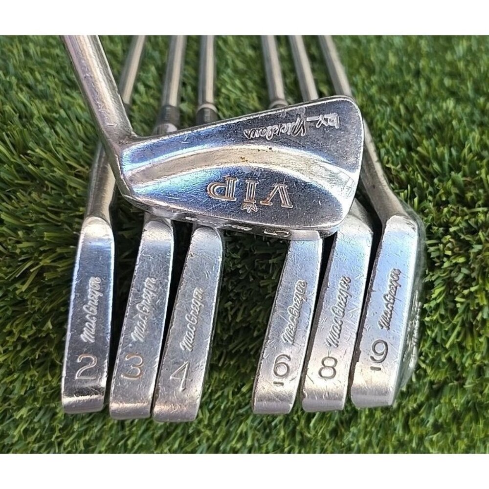 MacGregor VIP by Nicklaus 2-9 Iron Set Matching # DG Steel Shaft Missing 7